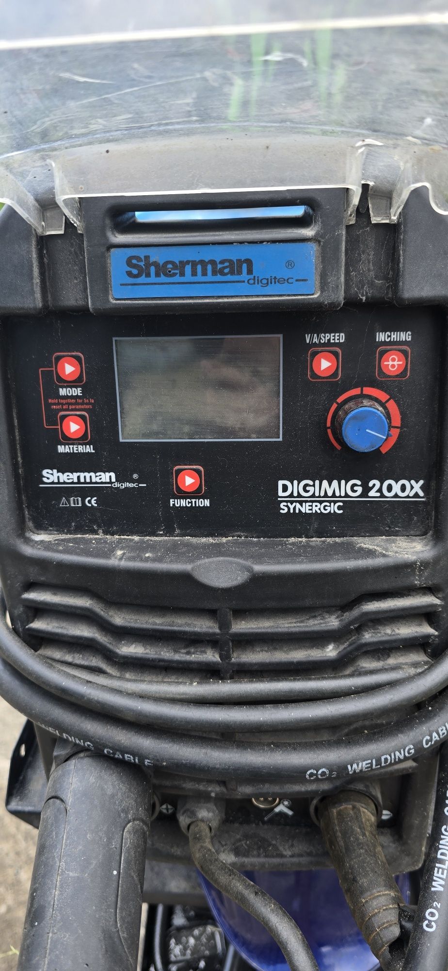 Migomat Spawarka Sherman digimig 200x synergic, wozek, butla, maska