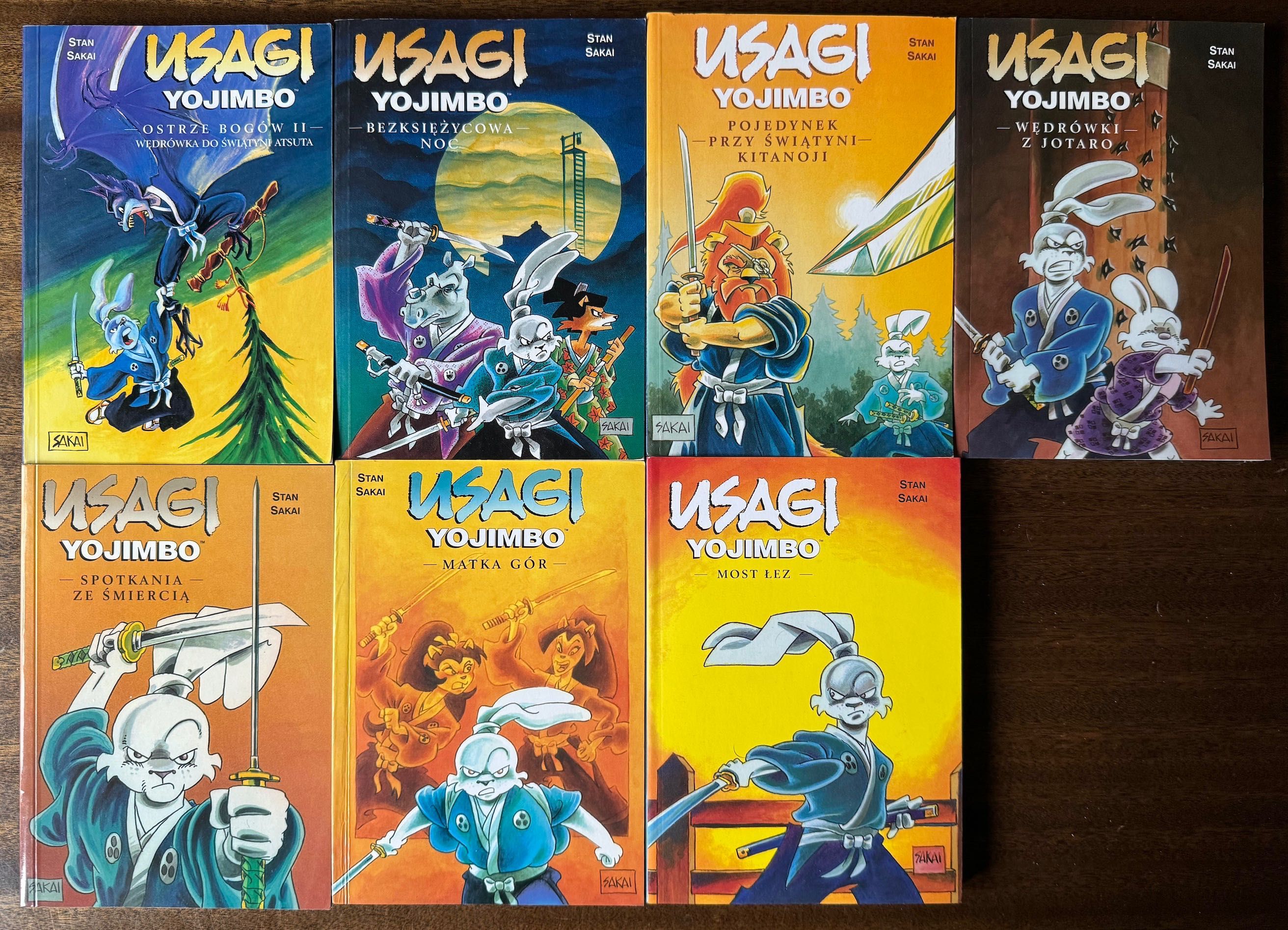 Usagi Yojimbo zestaw 27 tomów