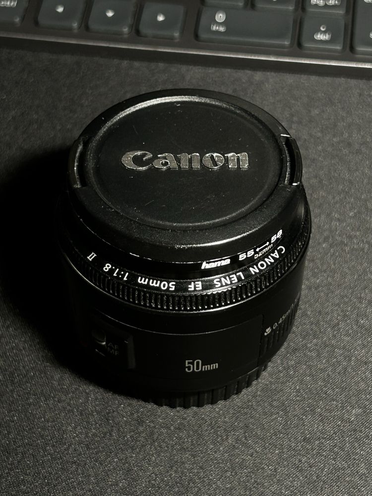 Obiektyw Canon 50 mm f/1.8 II