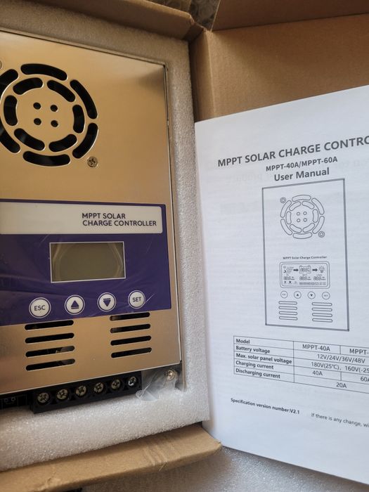 Контролер сонячного заряду PowMr MPPT 60A