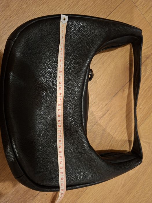 Torba skorzana czarna Marco o polo