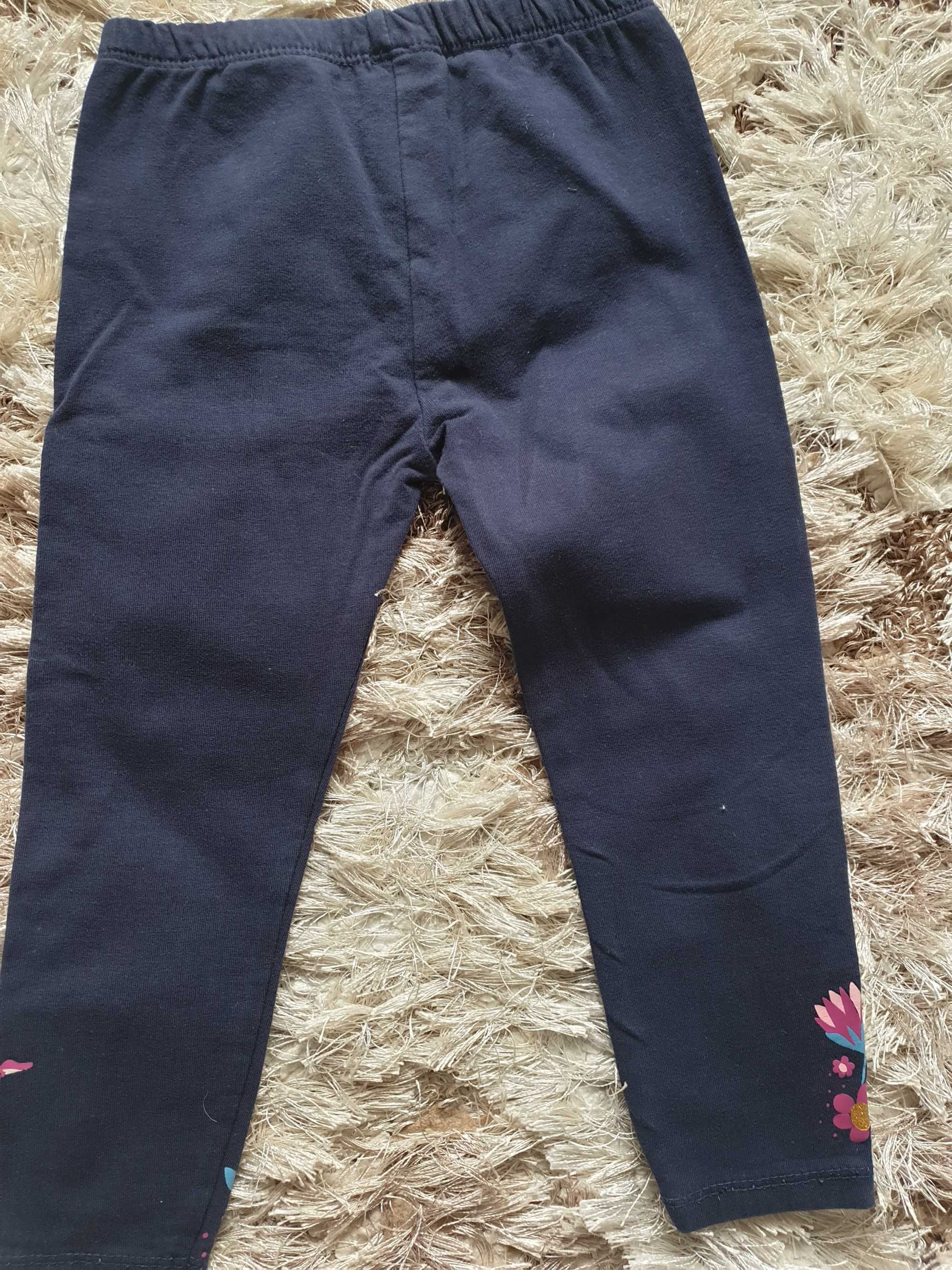Legginsy granatowe z wróżkami So Cute r. 98