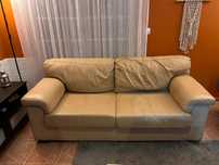 Sofá creme para sala