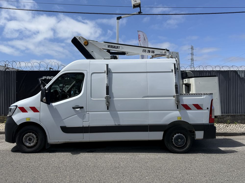 RENAULT MASTER GRUA CESTO 13.5m APENAS 85.000km ###OPORTUNIDADE###