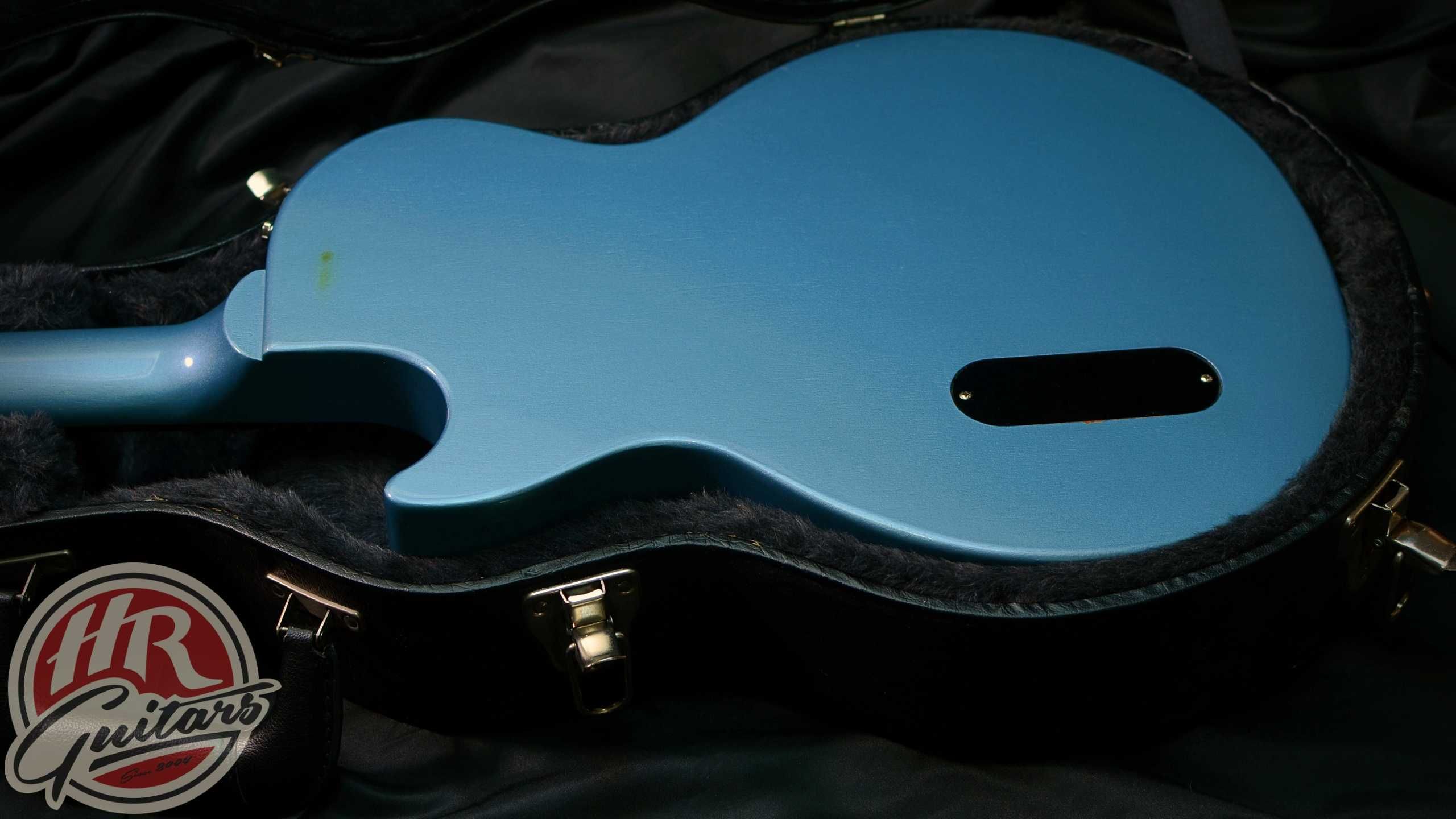 GIBSON Les Paul JUNIOR, rocznik 2011, kolor Pelham Blue, USA