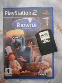 Jogo RATATUI playstation2+Memory CARD16MB