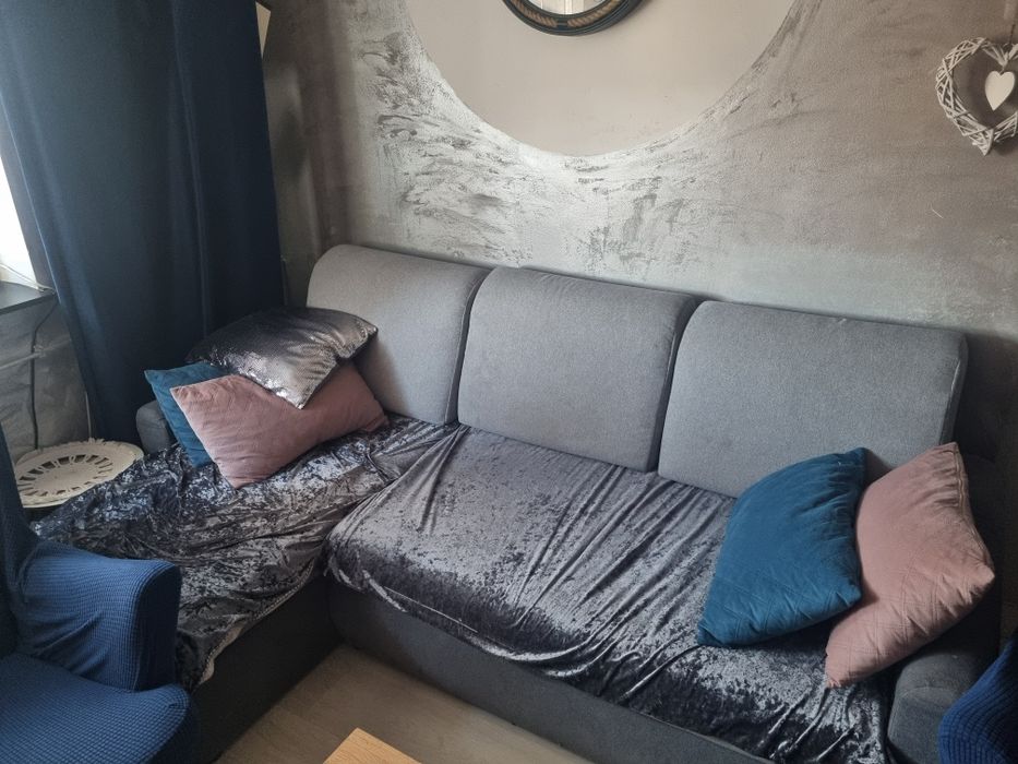 Narożnik z funkcją spania