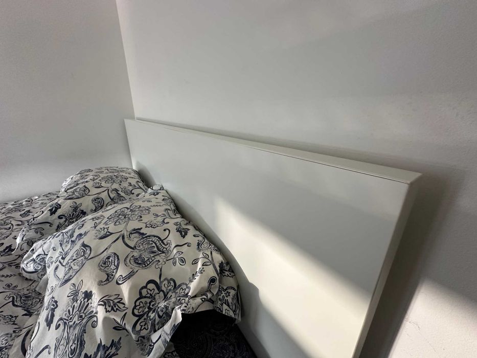 Cama Malm e Colchão Hamarvik IKEA