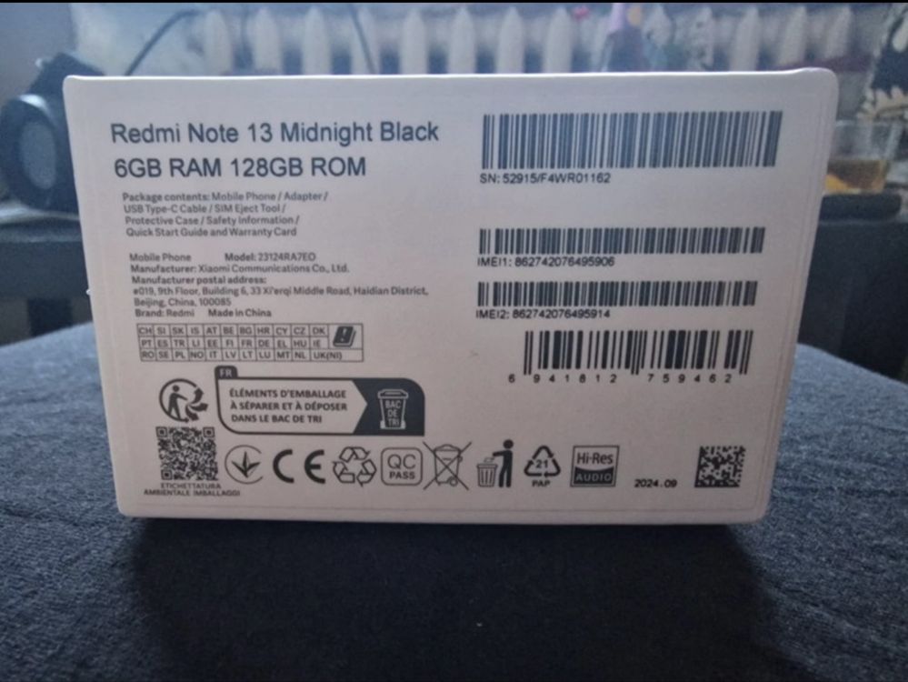 Smartfon Redmi Note 13