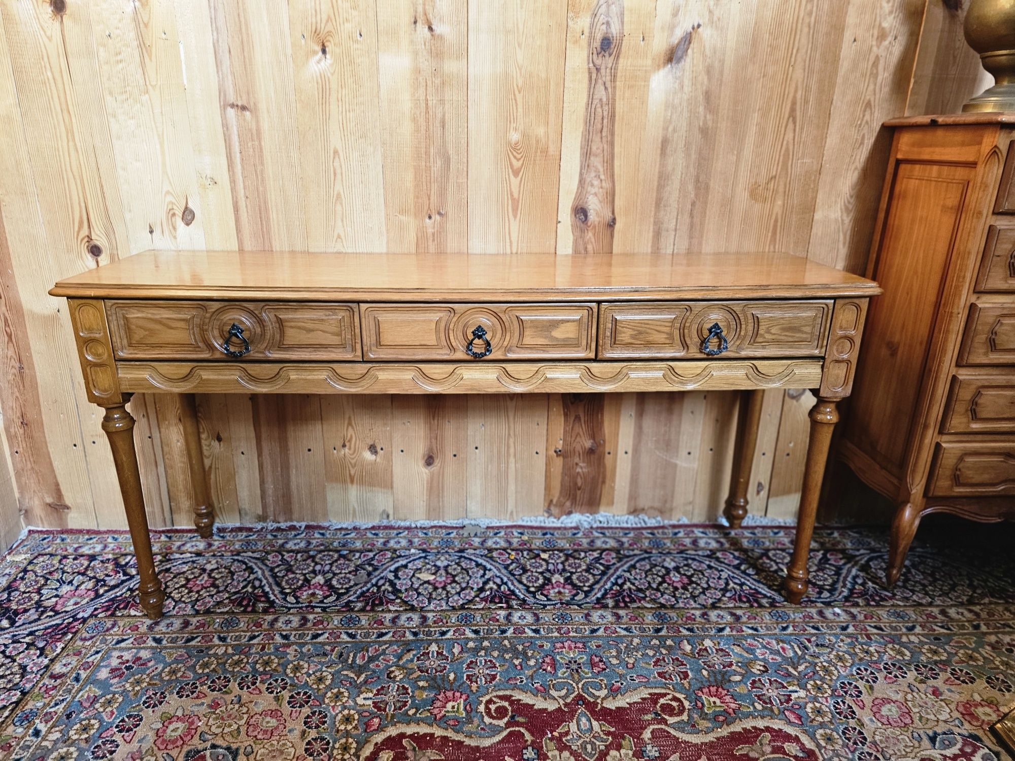 Duża konsola komoda z szufladkami 149 cm #1564 Stylowy Węgrów