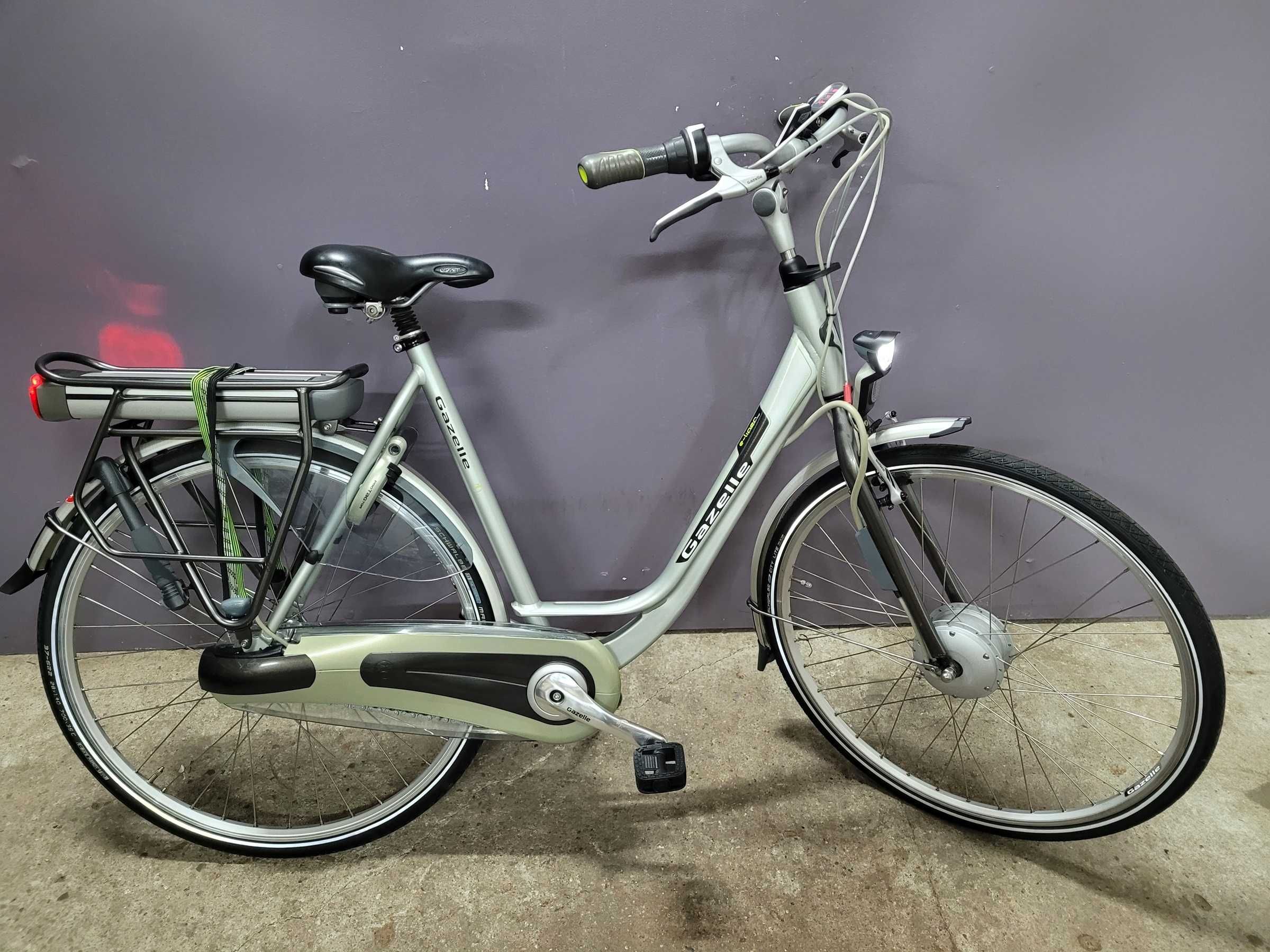 Rower elektryczny GAZELLE E-LINER. 1200 KM 51 Cykli ładowań 57cm 11AH