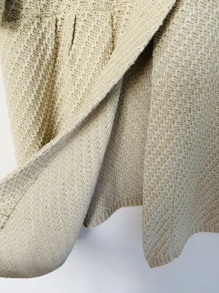 Przepiękna tunika sukienka sweter na wiosnę New Look M bawełna