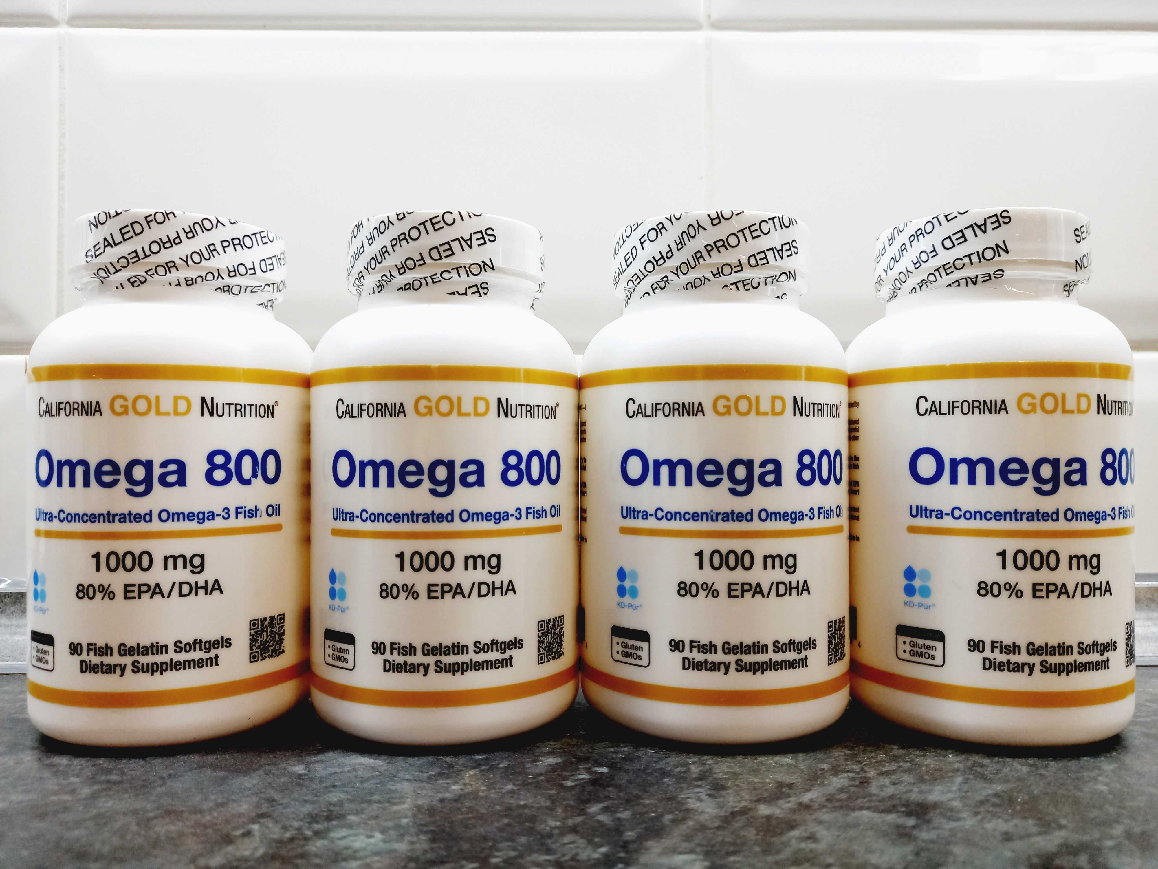 CGN, Omega 800 (90 капс.), омега-3 концентрат 480/320/40, omega-3