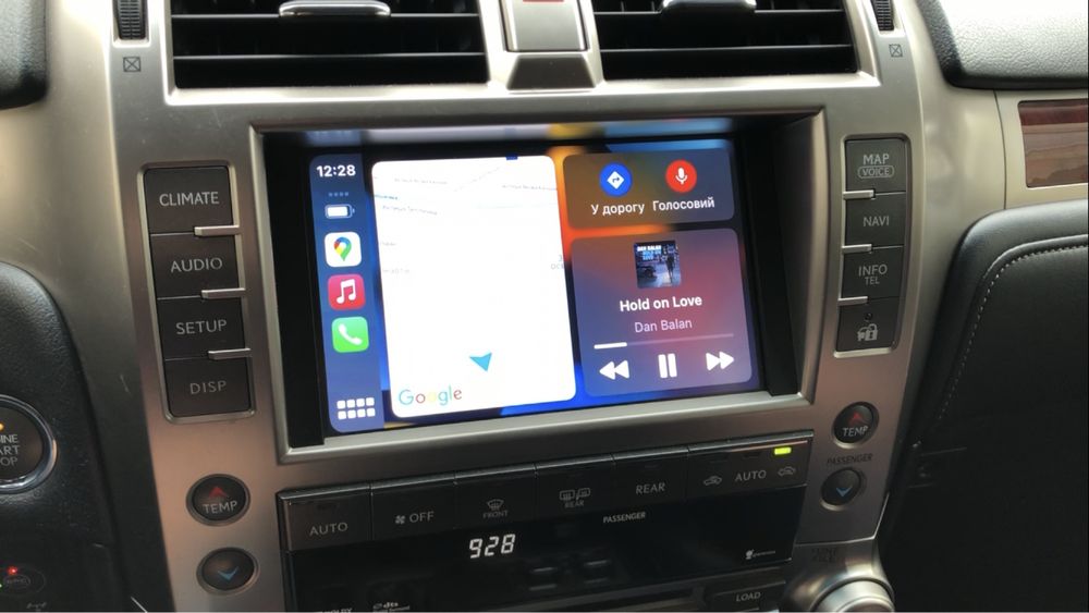 CarPlay , Android Auto в Lexus GX