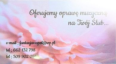 Oprawa wokalno muzyczna ślubu.1