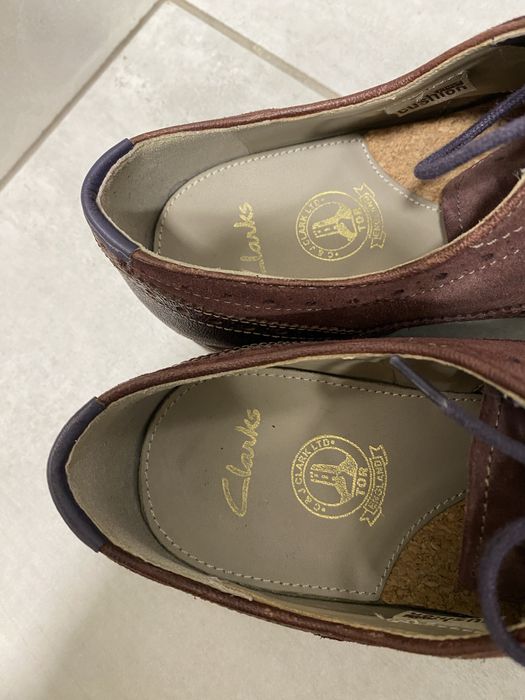 Чоловічі оксфорди Clarks Penton шкіра India 42 туфлі