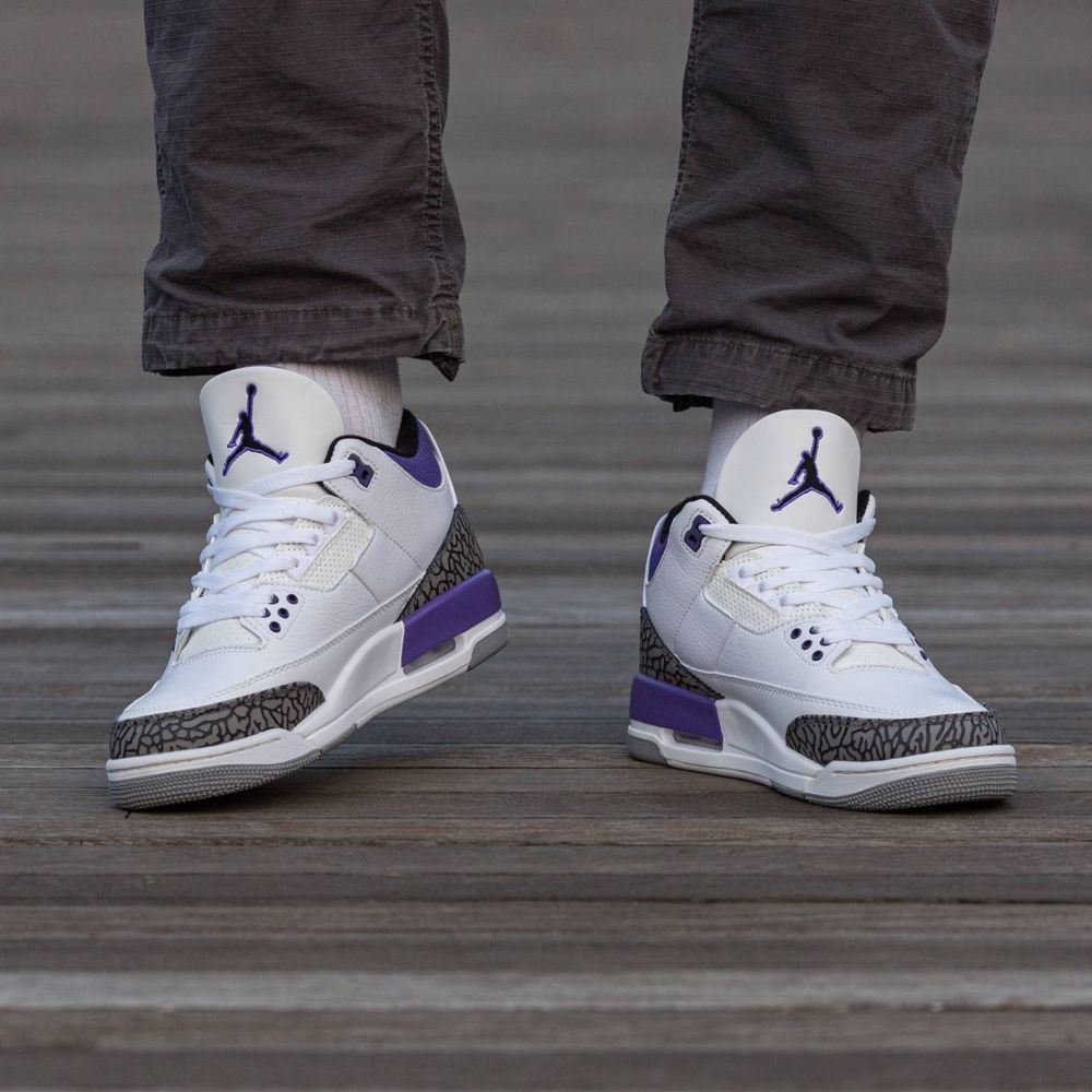 Buty Nike Air Jordan Retro 3 Dark Iris 36-45 unisex trampki