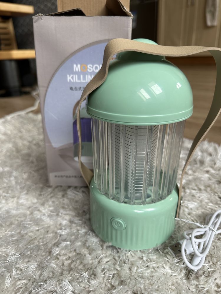 Lampa ozdobna wabi komary owadobójcza