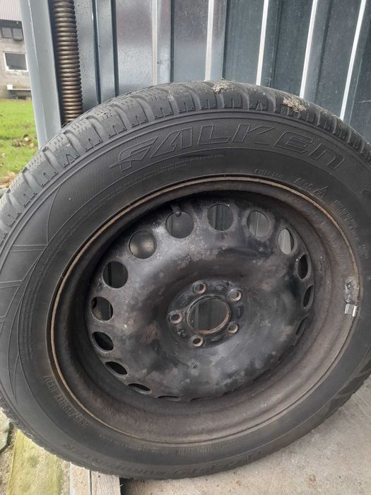 Koła 17 na felgach stalowych ,opony zimowe