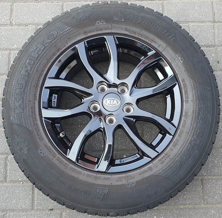 4x Felgi aluminiowe KIA OE 6.5 x 16 5x114,3 ET42,5 67,1 + czujniki T