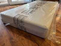 Materac 160x79x18cm piankowy wysoki i wygodny