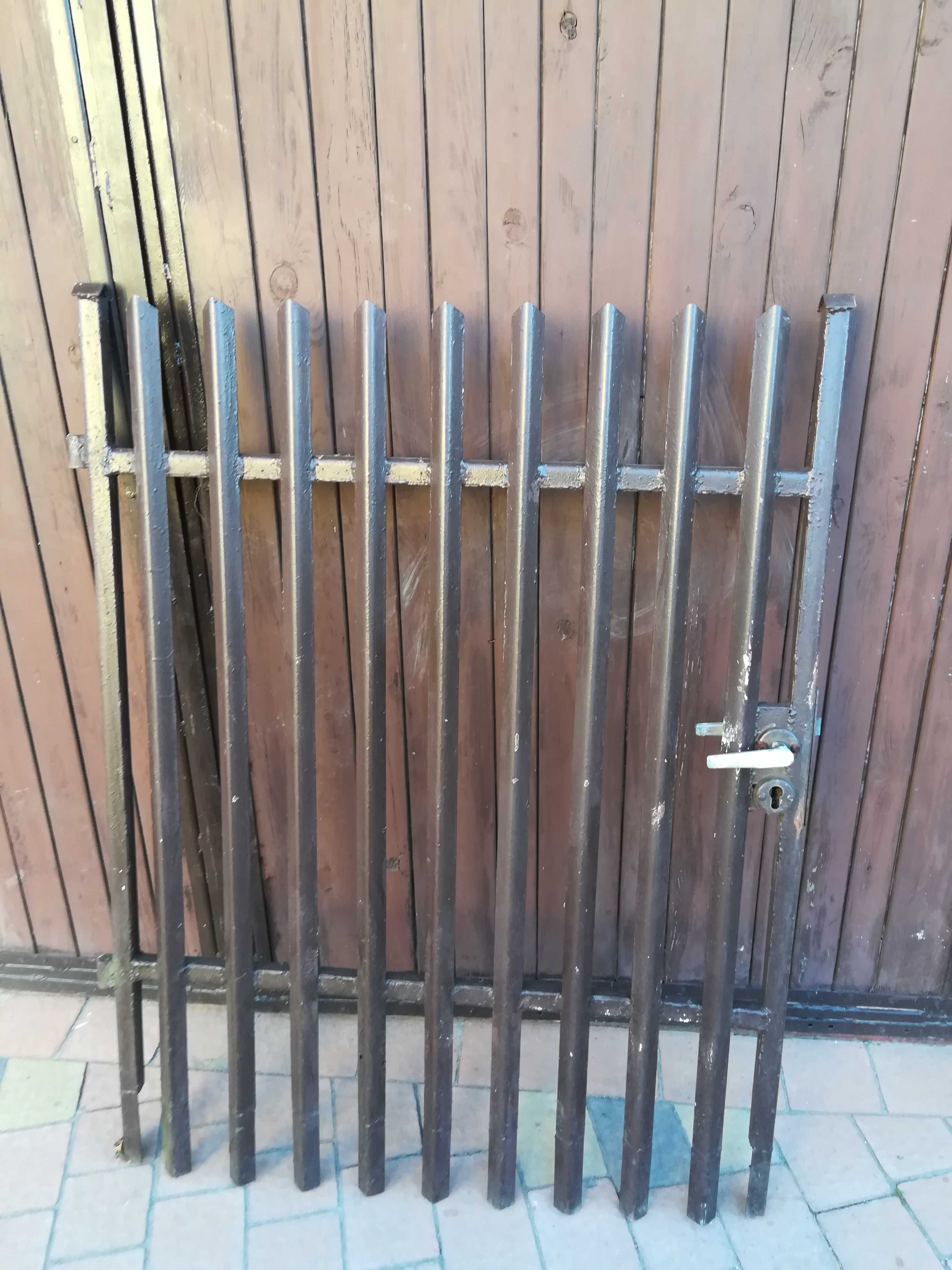 Bardzo solidna stalowa brama + furtka (bramka)