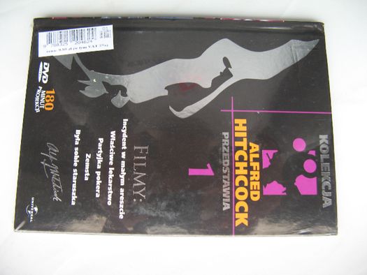Alfred Hitchcock Przedstawia, komplet 64 DVD, polski lektor/Nowe!