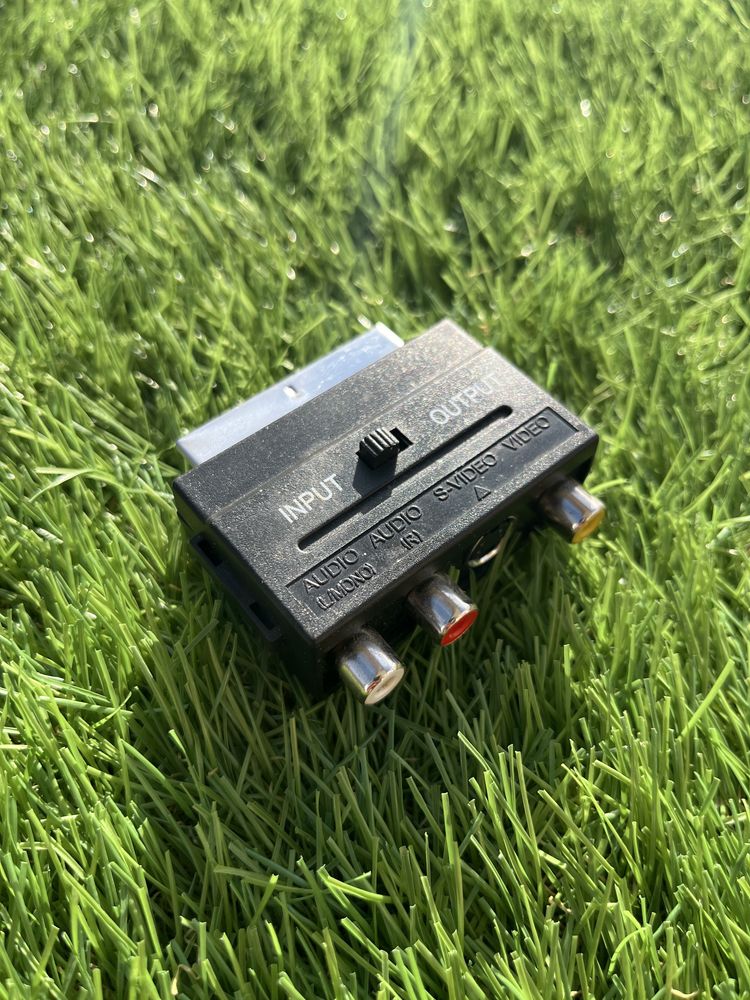 Adaptador 3RCA Femea e Svhs para Scart