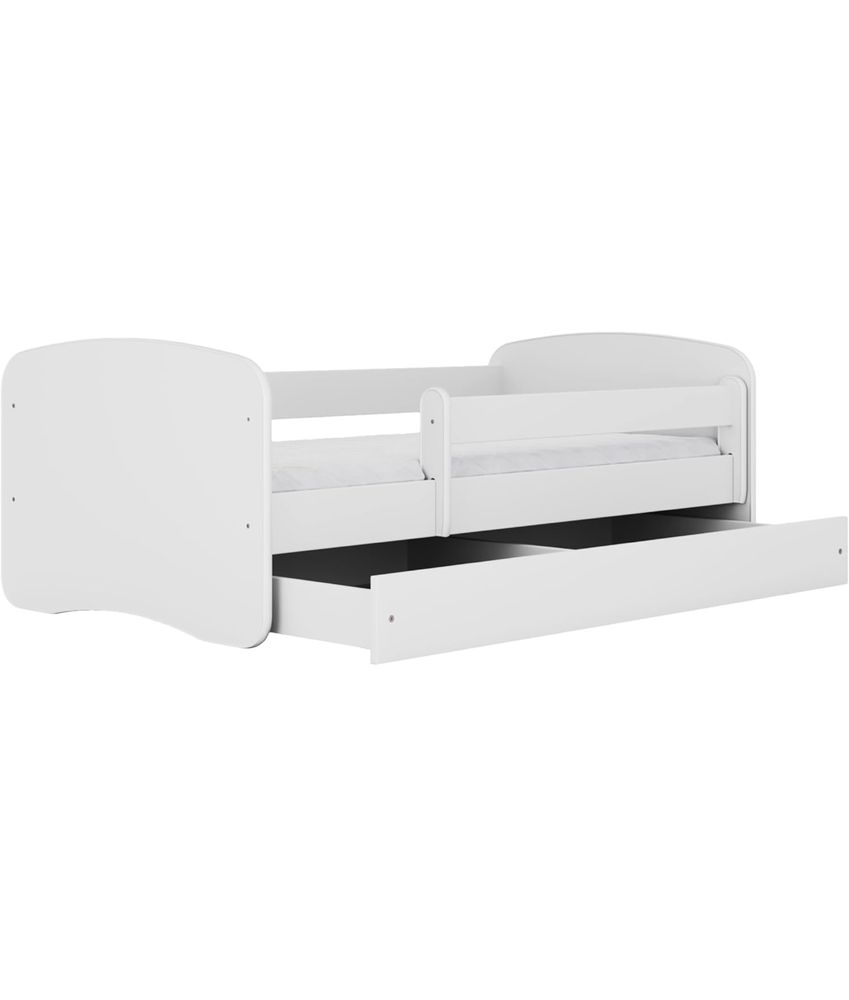 Cama criança 80x180 cor branca com proteção