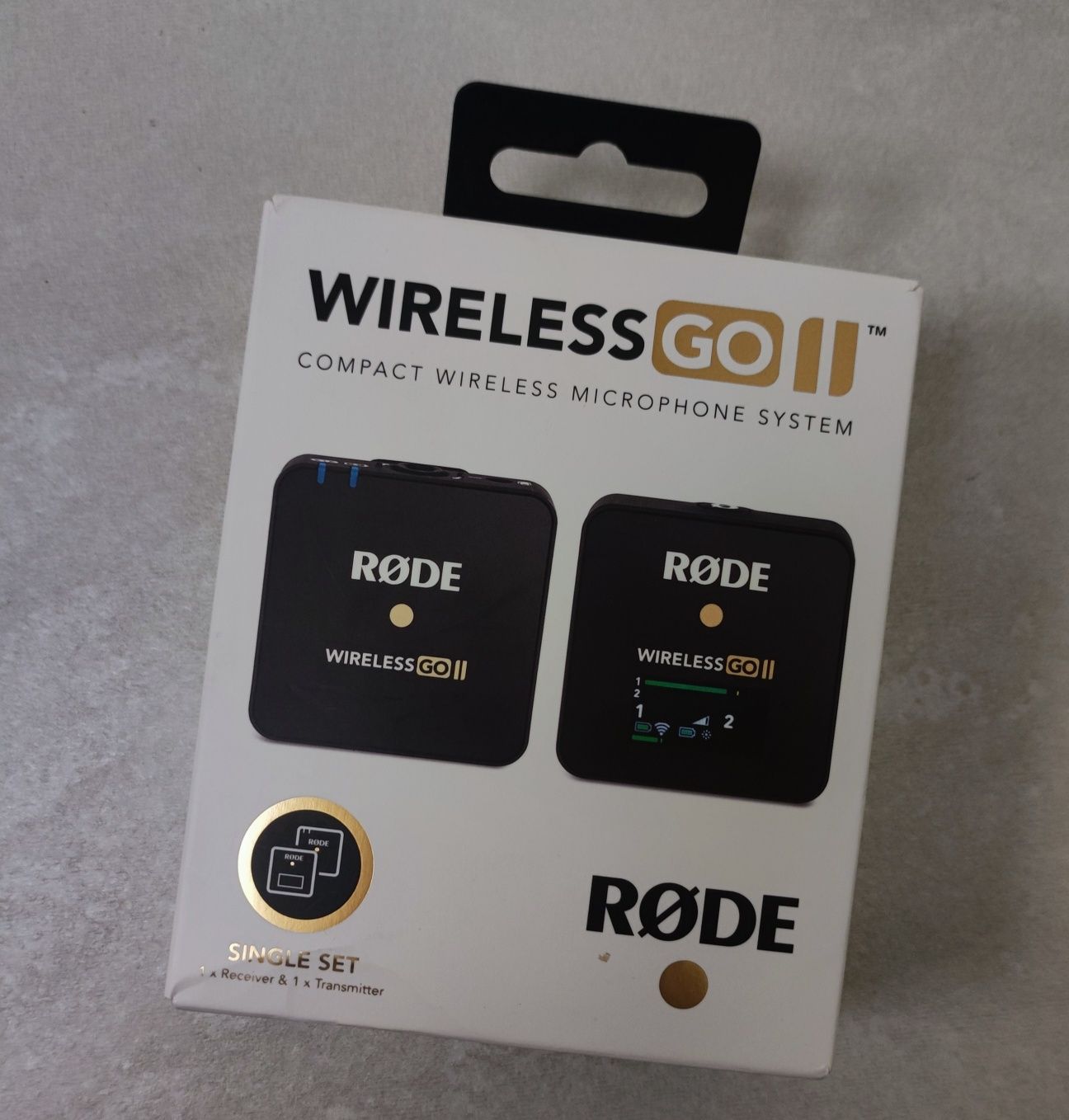 Нова запакована Мікрофона система Rode Wireless Go II