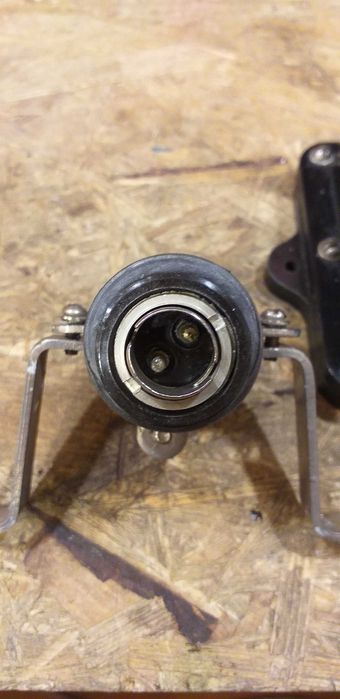 Lampa lampka bakelitowa włącznik reflektor szperacz  bakelit loft prl