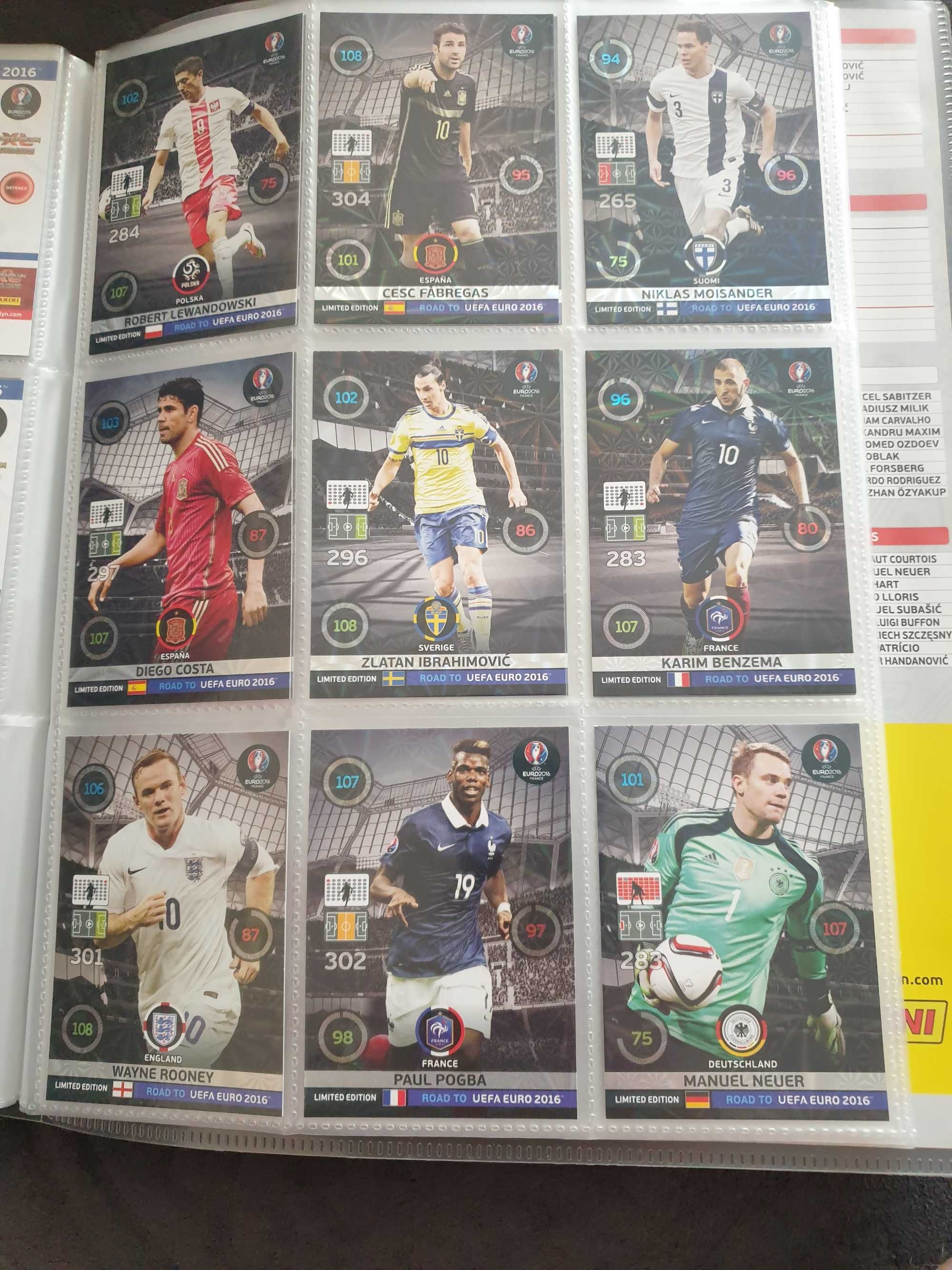 Kompletny album Panini Road to UEFA EURO 2016