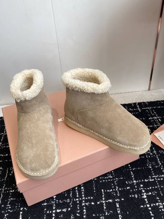 Buty zimowe Miu Miu! Naturalny zamsz! Premium 36-41