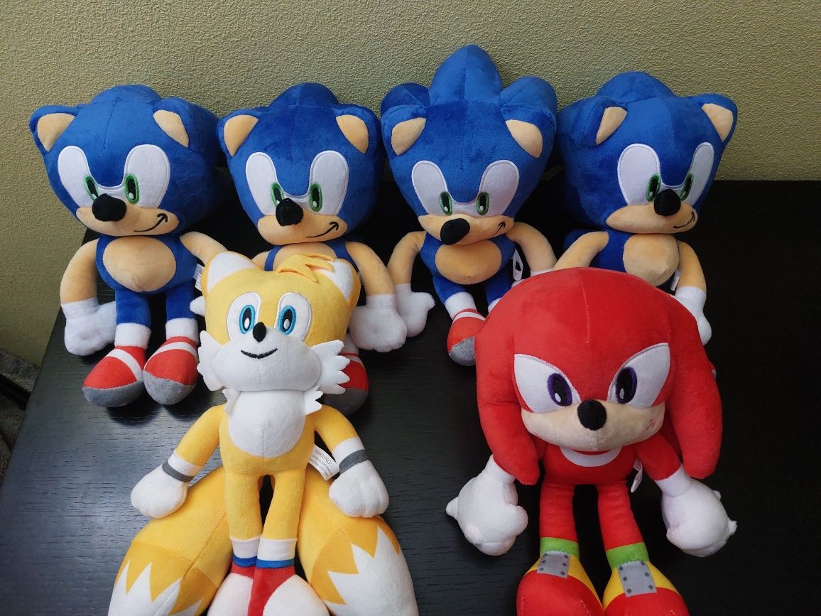 Peluches da Série Sonic NOVOS