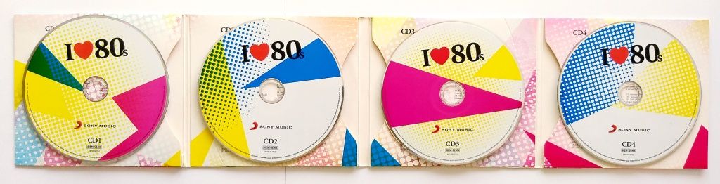 I Love 80's 4CD 2012r Limahl Boney M. Sabrina Red Box Toto Fancy