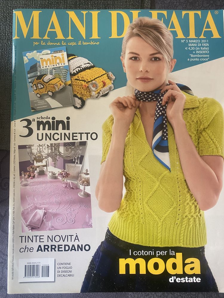 Revistas de Crochet, Tricô e Rendas