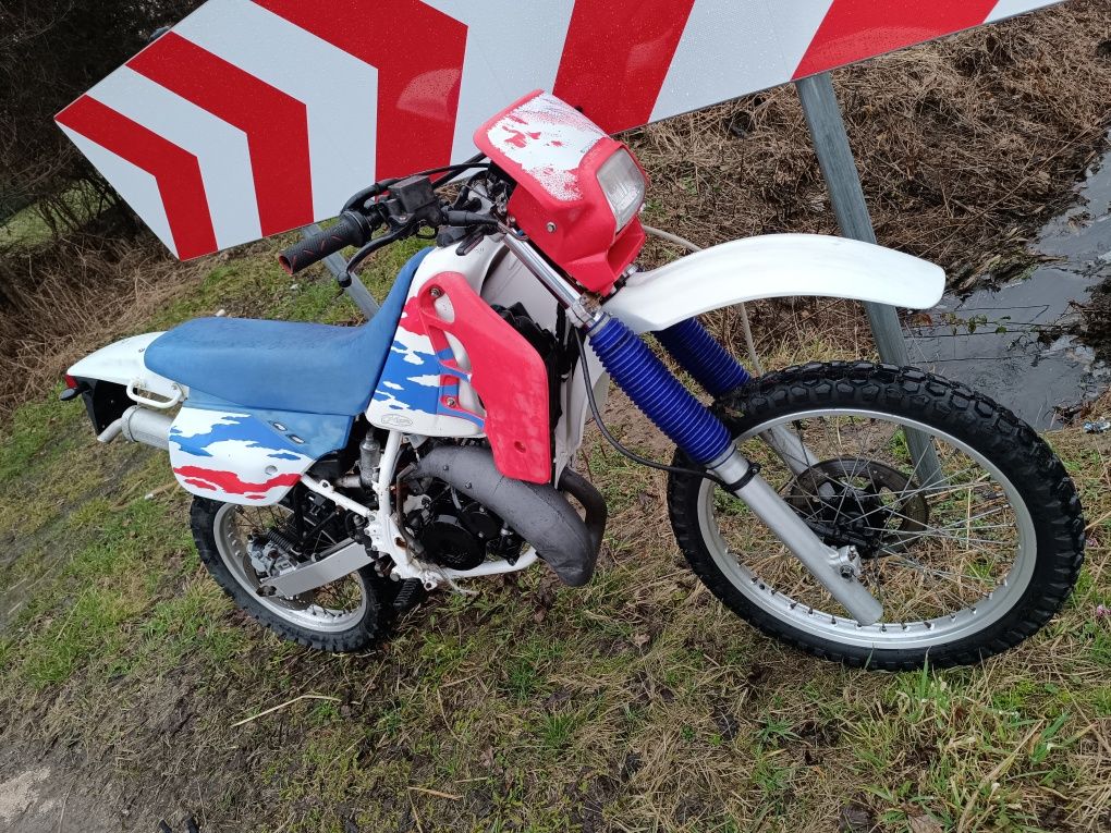 Cross z homologacja 125 honda crm ,prędkość max 130