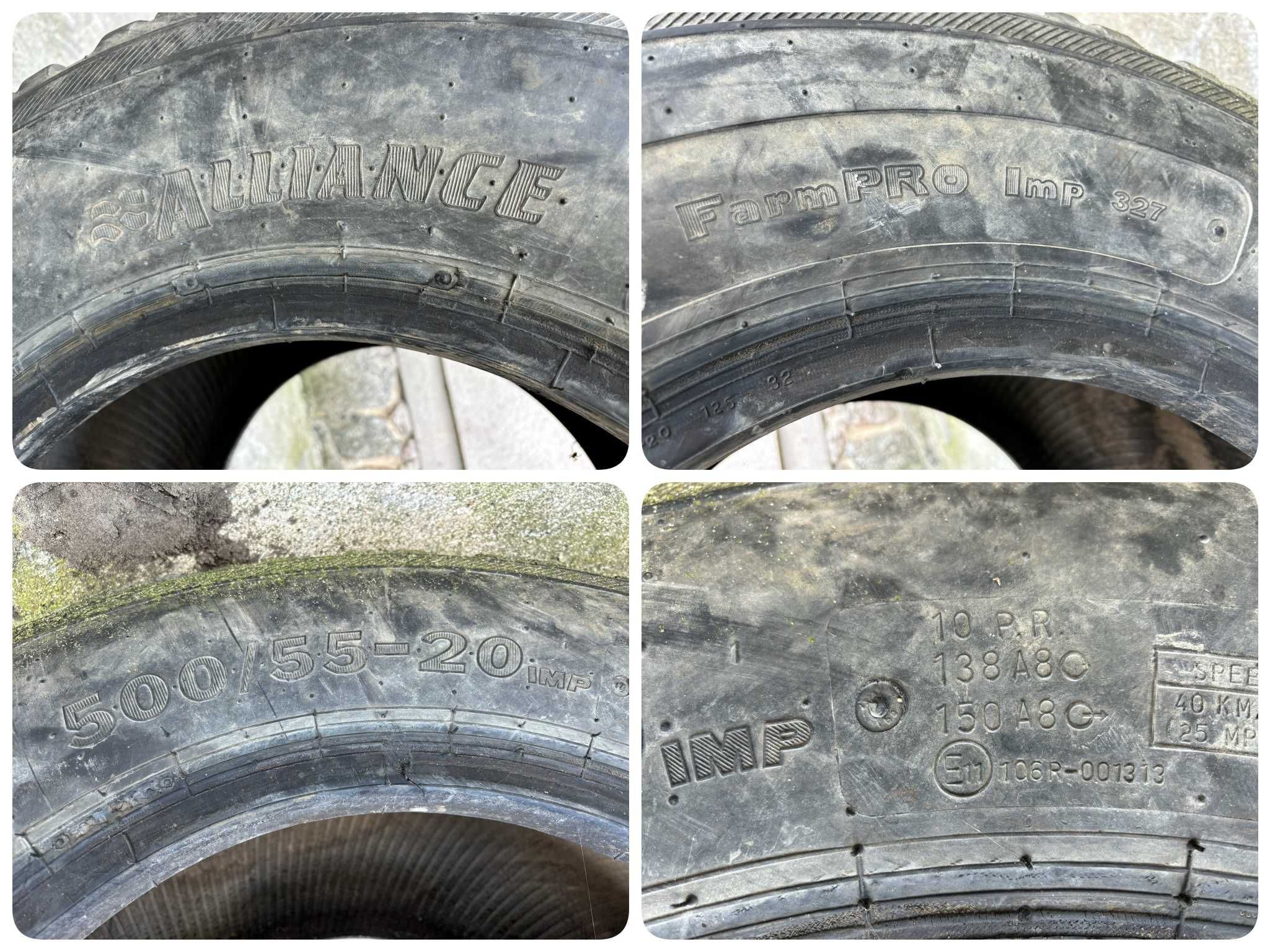 Opona Rolnicza 500/55-20, 500/55R20, 500/55X20 ALLIANCE FARM PRO (70%)