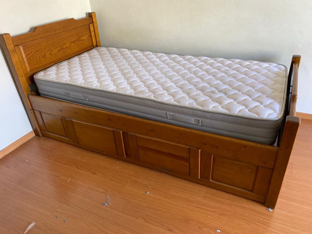 cama com colchão