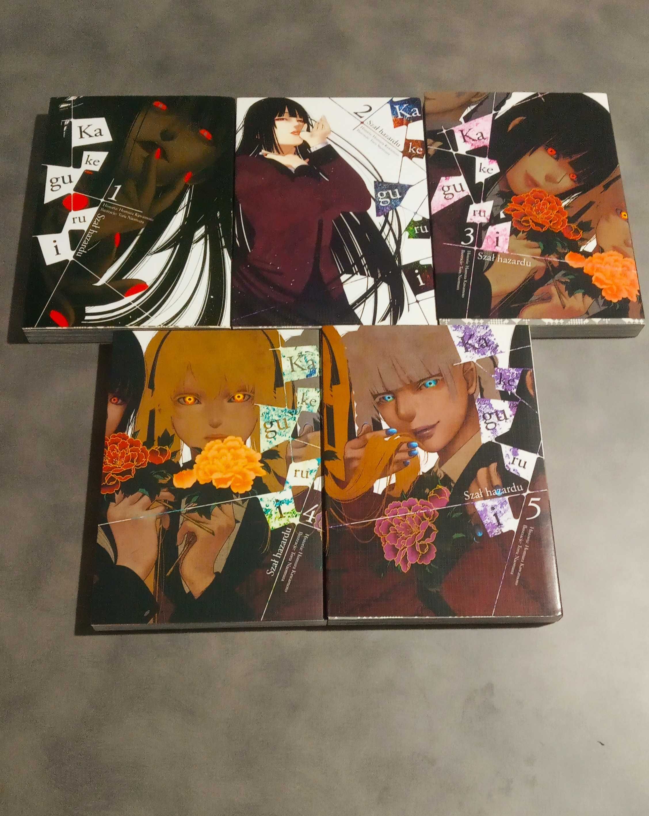 "Kakegurui. Szał hazardu" Kawamoro Homura, Toru Naomura