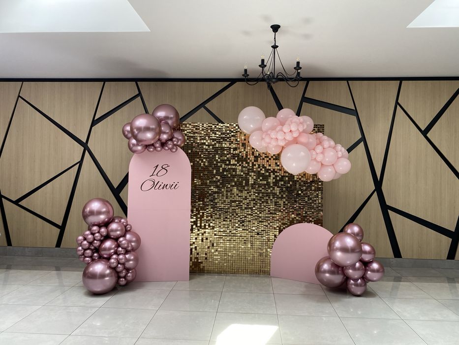 Dekoracje balonowe / Ścianki balonowe