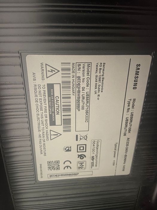 Samsung UE55RU7105K