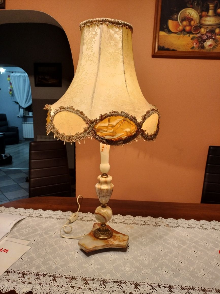Sprzedam cudną lampę onyszkowa 80 cm