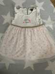 Vestido bebé menina como novos