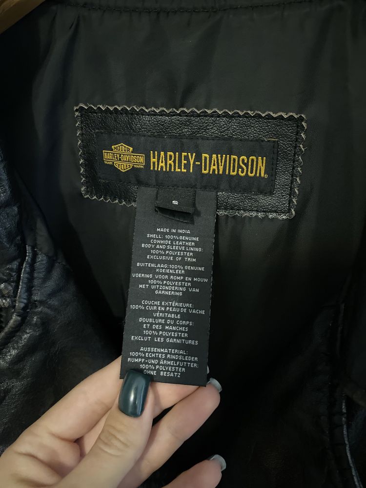 Шкіряна куртка Harley-Davidson