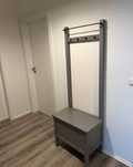 Ława skrzynia wieszak ikea Hemnes