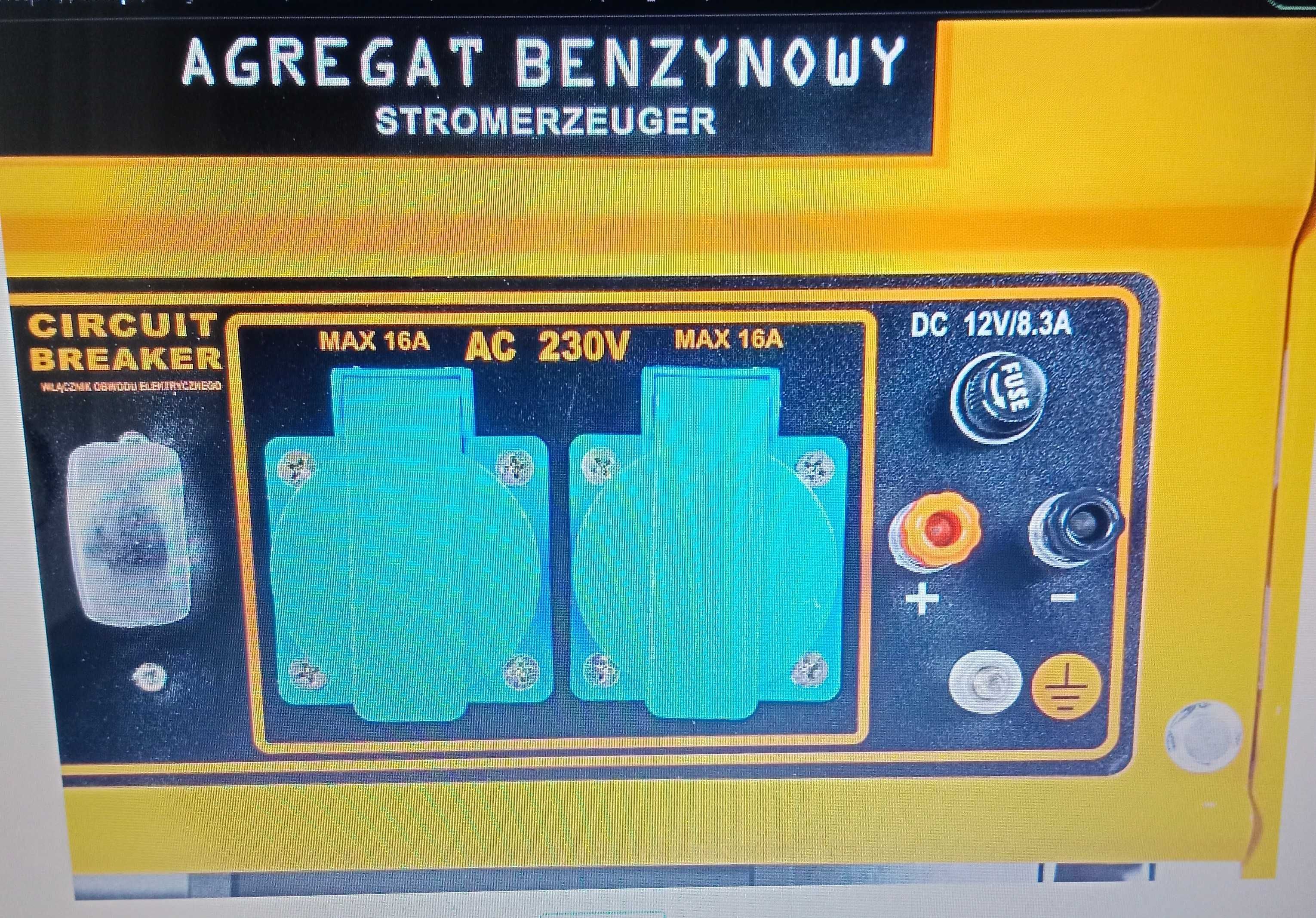 Agregat Prądotwórczy 7.5KM AVR+ 2xBRIGGS 4200W