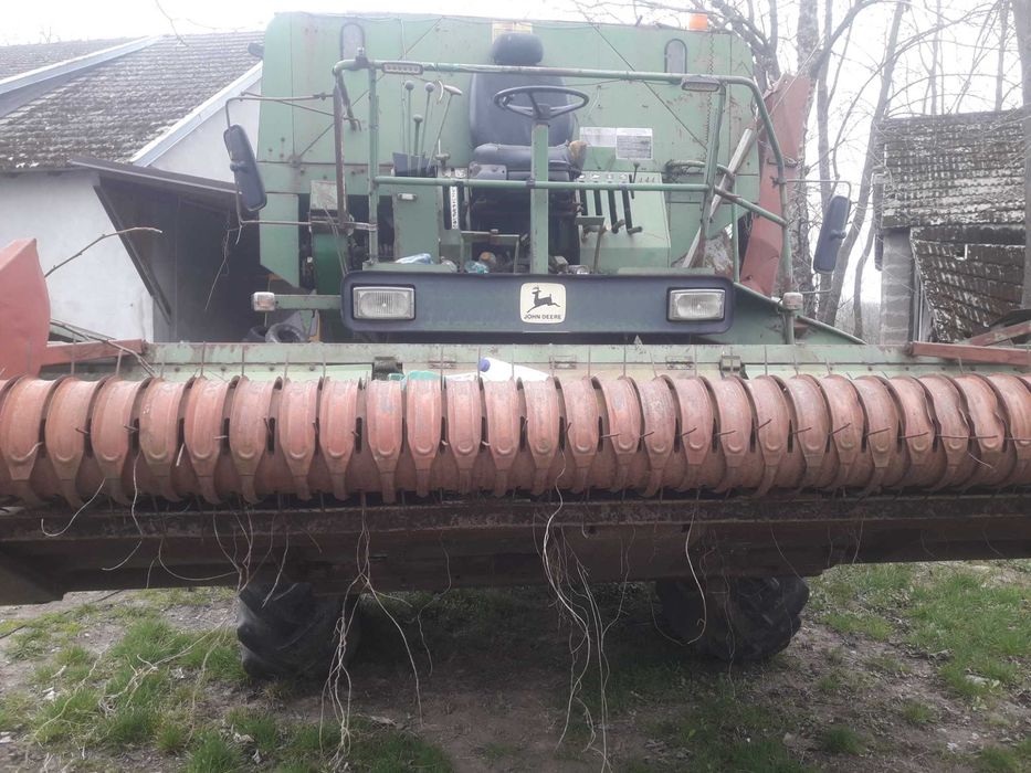 Kombajn John Deere 965, skrzynia heder, części, blok, głowica , turbo