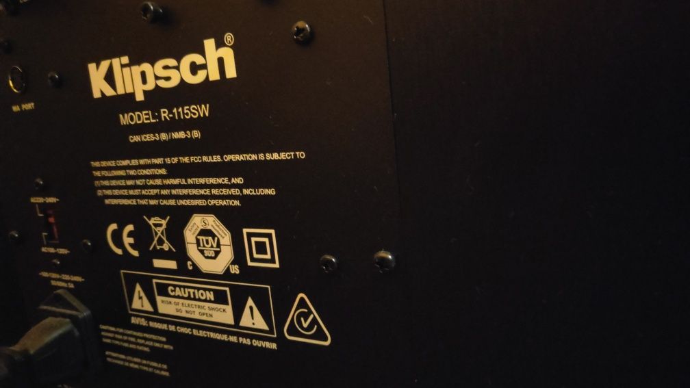 Zestaw stereo HiFi Klipsch RP8000F+sub R115sw+ Cambridge AudioAXR 100