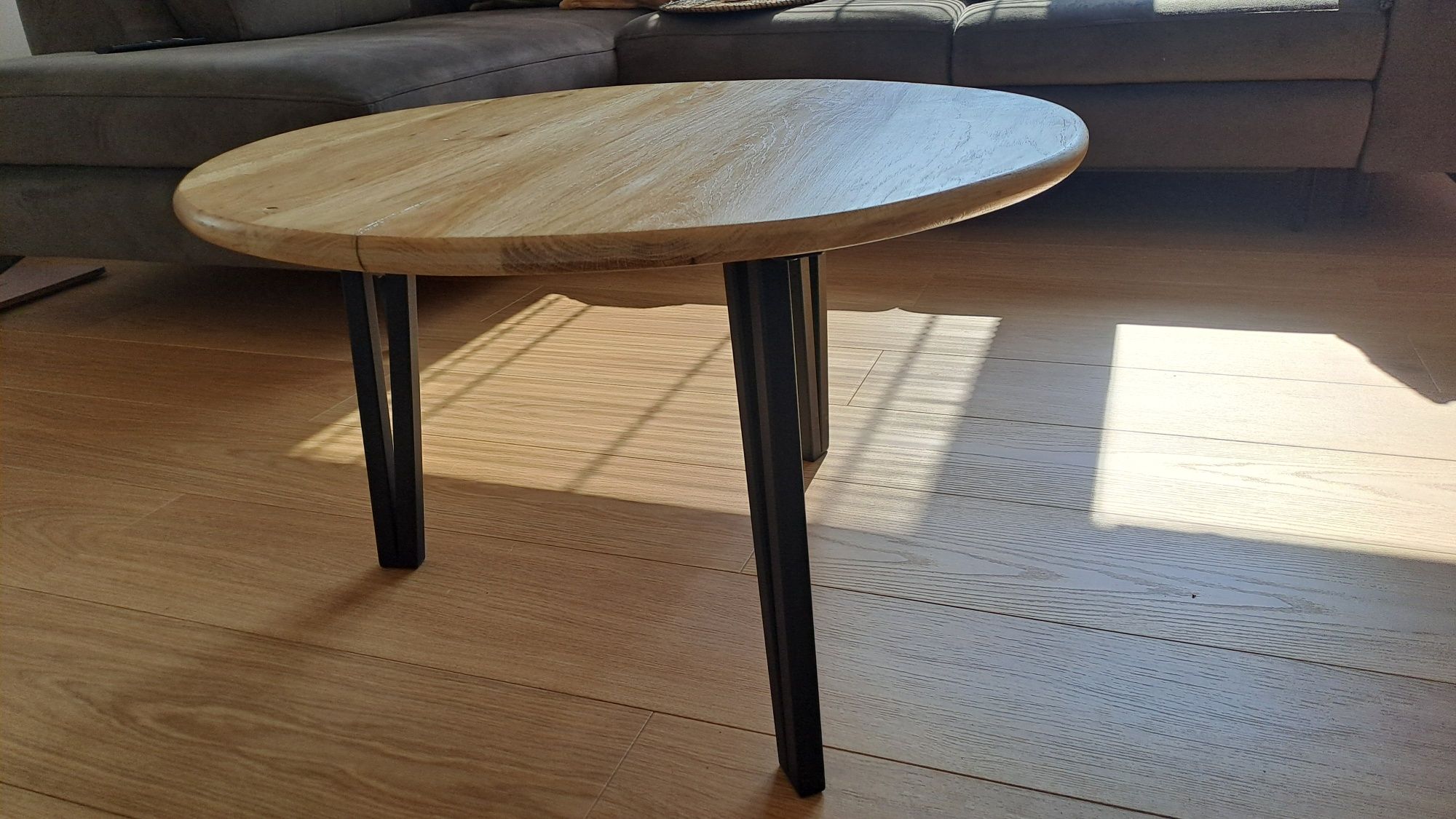 Stolik loft dębowy